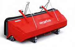 Agria sweeper accessories